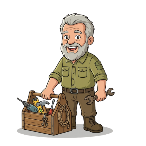 Mascotte Nos Outils
