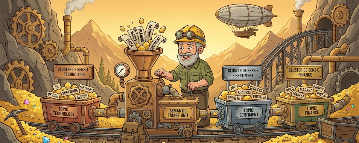 Extraction minière — Cocon sémantique Le Filon